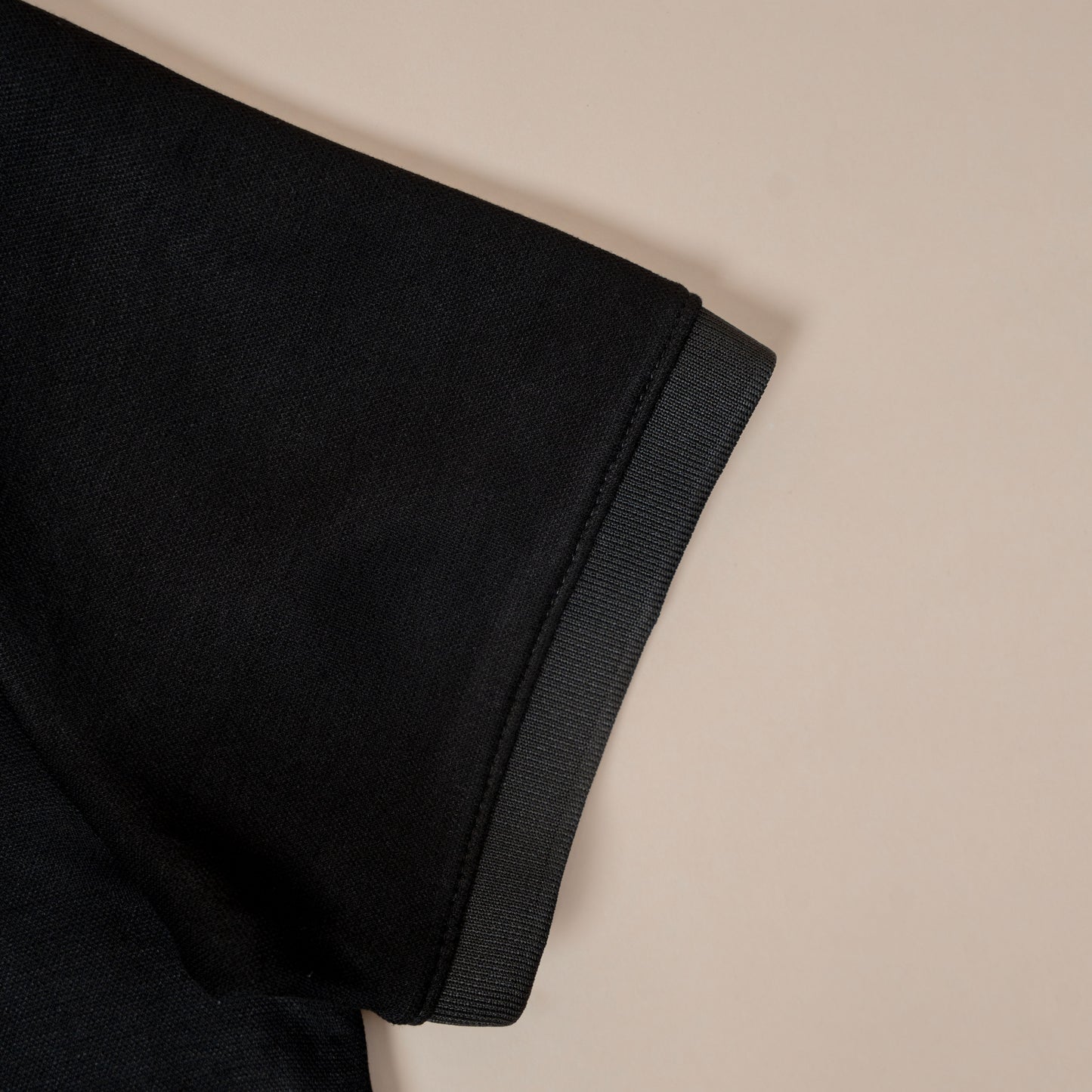 Polo Maille Texturée Zippé