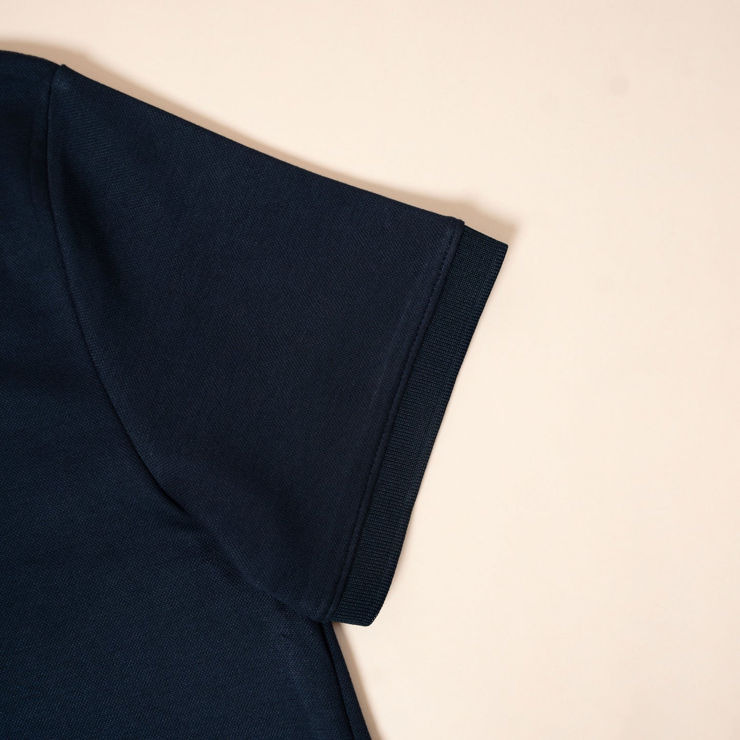 Polo Maille Texturée Zippé