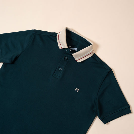 Polo Contrasté Signature