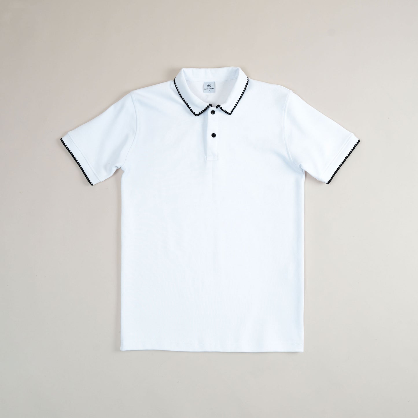 Polo blanc CLEEVER