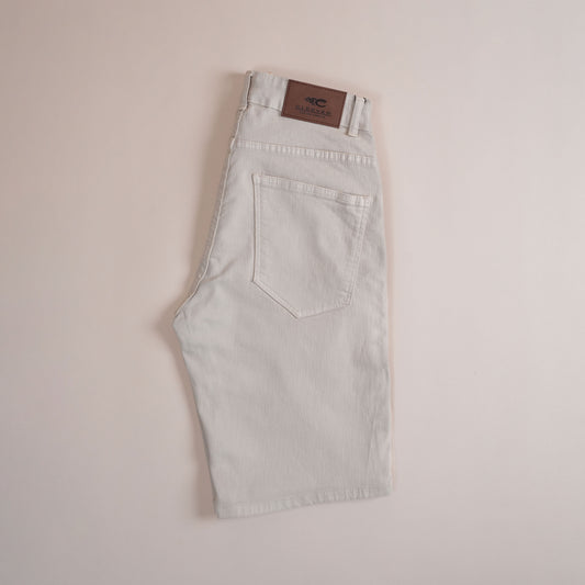 Short Cleever en denim Beige
