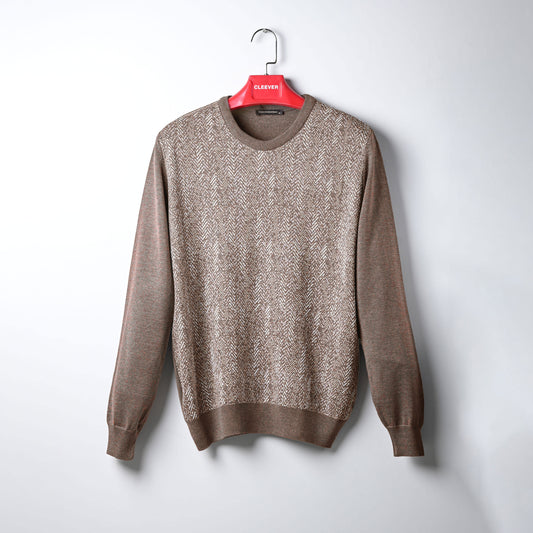 Pull Tricoté — Marron