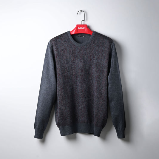 Pull Tricoté — rouge