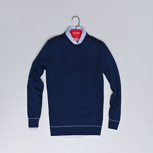 Pull Classique — Bleu Marine