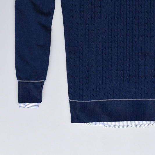 Pull Classique — Bleu Marine